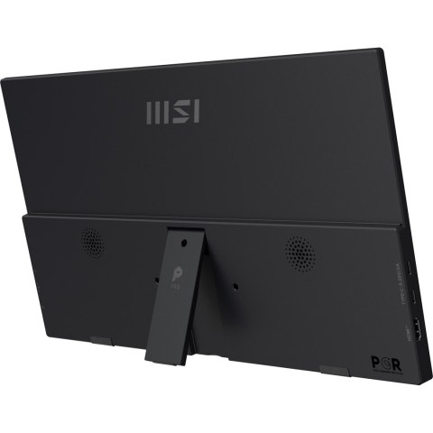MSI PRO MP165DE E6 przenośny telewizor / monitor Przenośny monitor Czarny 39,6 cm (15.6") LED 1920 x 1080 px