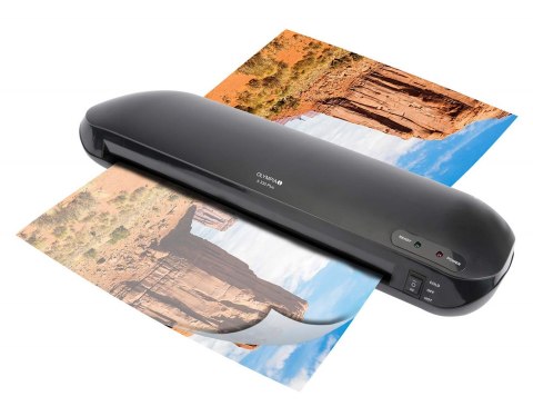Olympia A 330 Plus Laminator na zimno/gorąco 400 mm/min Czarny