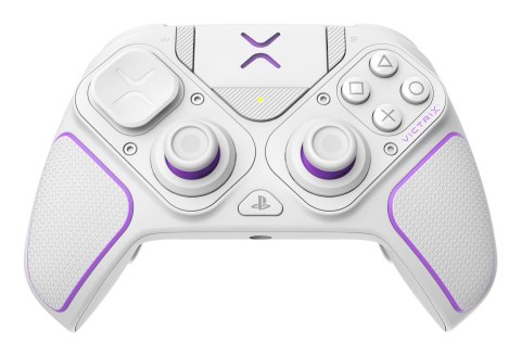 PDP 052-002-WH kontroler gier Fioletowy, Biały RF/USB Gamepad Analogowa/Cyfrowa PC, PlayStation 4, PlayStation 5