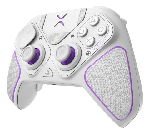 PDP 052-002-WH kontroler gier Fioletowy, Biały RF/USB Gamepad Analogowa/Cyfrowa PC, PlayStation 4, PlayStation 5