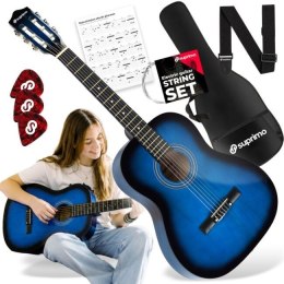 SUPRIMO CG34 BB gitara klasyczna 3/4 36 cali blueb