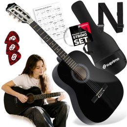 SUPRIMO CG34 BK gitara klasyczna 3/4 36 cali czarn