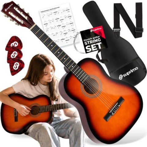 SUPRIMO CG34 SB gitara klasyczna 3/4 36 cali sunbu