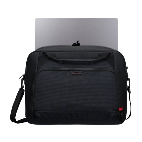 Targus EcoSmart 45,7 cm (18") Aktówka Czarny, Czerwony