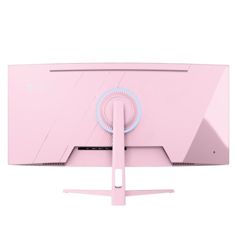 Arozzi Nova 34" Curved monitor komputerowy 86,4 cm (34") 3440 x 1440 px 4K Ultra HD LED Różowy