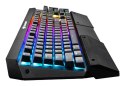 COUGAR CGR-Attack-X3-RGB klawiatura Gaming USB QWERTY Angielski Czarny