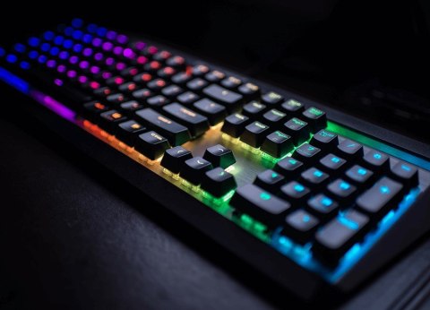 COUGAR CGR-Attack-X3-RGB klawiatura Gaming USB QWERTY Angielski Czarny