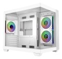 Cooler Master Elite 481 Wood Mini Tower Biały