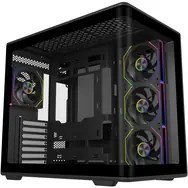 Cooler Master Elite 600 Tower Czarny, Przezroczysty