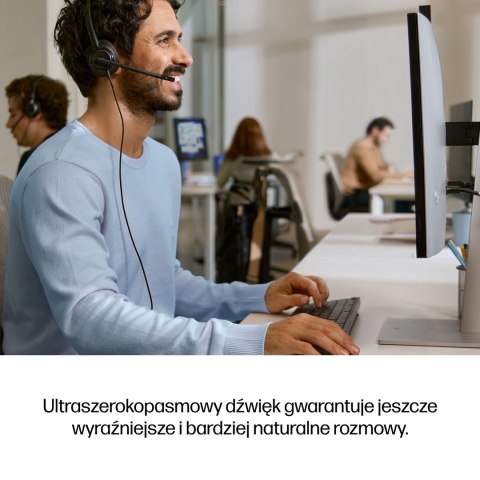 HP Poly Mission 425 Classic - przewodowy zestaw słuchawkowy USB stereo (opakowanie zbiorcze)