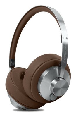 Muse M-298 SBR słuchawki/zestaw słuchawkowy Przewodowy i Bezprzewodowy Opaska na głowę Połączenia/muzyka Bluetooth Brązowy, Sreb