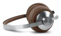 Muse M-298 SBR słuchawki/zestaw słuchawkowy Przewodowy i Bezprzewodowy Opaska na głowę Połączenia/muzyka Bluetooth Brązowy, Sreb