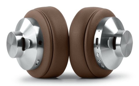 Muse M-298 SBR słuchawki/zestaw słuchawkowy Przewodowy i Bezprzewodowy Opaska na głowę Połączenia/muzyka Bluetooth Brązowy, Sreb
