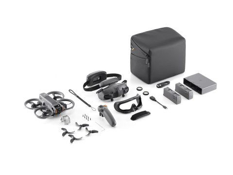 DJI Avata 2 Fly More Combo (3 Batteries) 4 wirn. Quadcopter 12 MP 3840 x 2880 px 2150 mAh Czarny