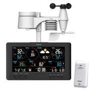Stacja pogodowa Sencor SWS 12500 WiFi / kolorowy wyświetlacz LCD / Wi-Fi