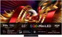 TCL C8L 65C8L Telewizor 165,1 cm (65") 4K Ultra HD Smart TV Wi-Fi Czarny 6000 cd/m2