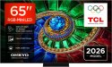 TCL RM7L 65RM7L Telewizor 165,1 cm (65") 4K Ultra HD Smart TV Wi-Fi Czarny 2000 cd/m2