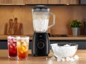 ELDOM BLENDER KIELICHOWY BK6 NOXAR 100W CZARNY 22000 OBR/NIN KIELICH 1,8 L ZE SZKŁA HARTOWANEGO DWA POZIOMY RĘDKOŚCI + PULSE
