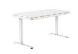 Activejet Biurko z elektryczną regulacją wysokości ET119S biały. Wymiar blatu 120x60 cm.