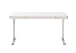 Activejet Biurko z elektryczną regulacją wysokości ET119S biały. Wymiar blatu 120x60 cm.