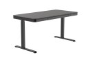 Activejet Biurko z elektryczną regulacją wysokości ET119S czarny. Wymiar blatu 120x60 cm.