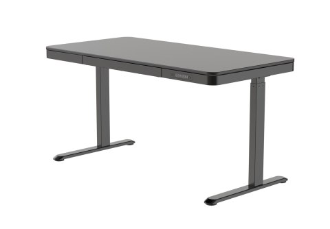 Activejet Biurko z elektryczną regulacją wysokości ET119S czarny. Wymiar blatu 120x60 cm.