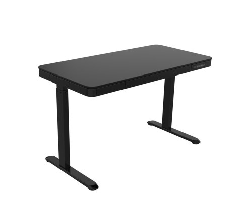 Activejet Biurko z elektryczną regulacją wysokości ET119S czarny. Wymiar blatu 120x60 cm.