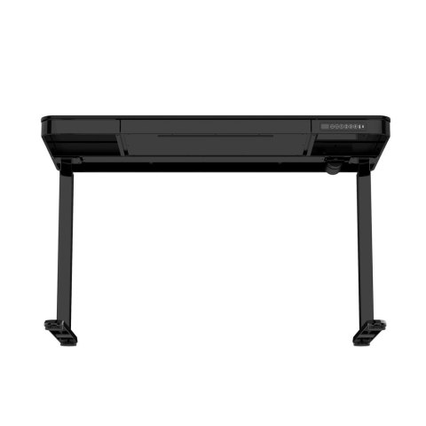 Activejet Biurko z elektryczną regulacją wysokości ET119S czarny. Wymiar blatu 120x60 cm.