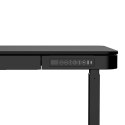 Activejet Biurko z elektryczną regulacją wysokości ET119S czarny. Wymiar blatu 120x60 cm.