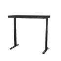 Activejet Biurko z elektryczną regulacją wysokości ET119S czarny. Wymiar blatu 120x60 cm.