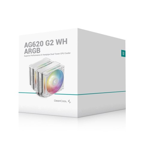 Chłodzenie DeepCool AG620 G2 WH ARGB