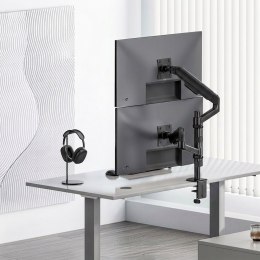 ERGO OFFICE UCHWYT / WIESZAK NA 2 MONITORY, SPRĘŻYNA GAZOWA, 17