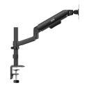 ERGO OFFICE UCHWYT / WIESZAK NA MONITOR, 17"-32", 1-10KG, CZARNY MAT, MAX. VESA 100X100 ER-691 B