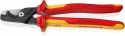 KNIPEX nożyce do cięcia kabli StepCut XL VDE 225mm