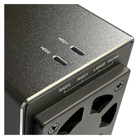 LC-Power LC-35U3-RAID-2 obudowa do dysków twardych Obudowa HDD Czarny 3.5"