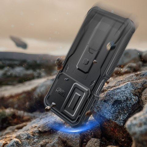 Etui pokrowiec na Samsung Galaxy A17 4G / 5G Kevlar Cam+ - czarny