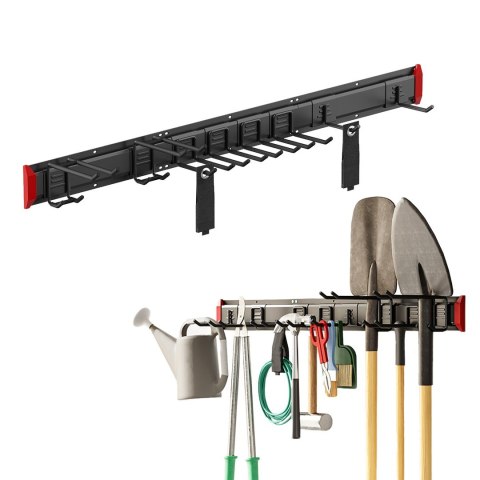 MACLEAN ŚCIENNY ORGANIZER NA NARZĘDZIA STALOWY, MAX. OBCIĄŻENIE 228KG, SZEROKOŚĆ 1222MM MC-179