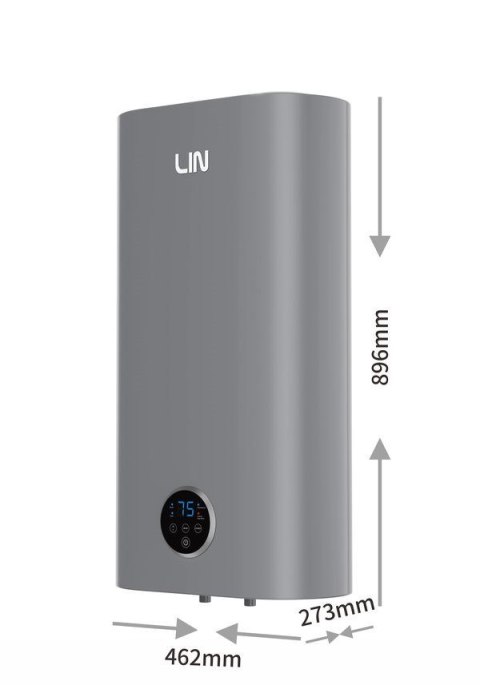 Bojler elektryczny LIN LIFVD1SMGY 50L szary SMART