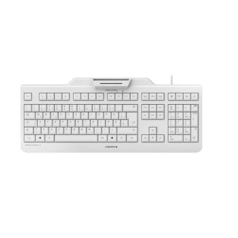 CHERRY TAS SECURE BOARD 1.0 Corded DE-Layout biały