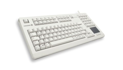 Klawiatura CHERRY Advanced Performance Line TouchBoard G80-11900 - USB - Niemiecki - Jasnoszary