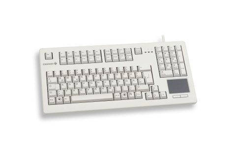 Klawiatura CHERRY Advanced Performance Line TouchBoard G80-11900 - USB - Niemiecki - Jasnoszary