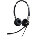 Jabra Biz 2400 II QD Duo NC Zestaw słuchawkowy Przewodowa Opaska na głowę Biuro/centrum telefoniczne Czarny, Srebrny