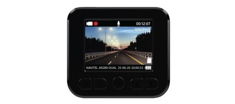 Navitel AR280 DUAL Full HD Bateria Czarny