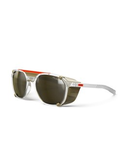 Okulary polaryzacyjne Julbo Slack Cover - Polarized 3+ - shiny crystal/camel