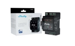 Shelly Qubino Wave Pro 3 3-kanałowy Przekaźnik Na Szynę Din Z-wave