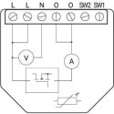 Shelly Wave Dimmer EU LR Inteligentny kontroler ściemniania zielony
