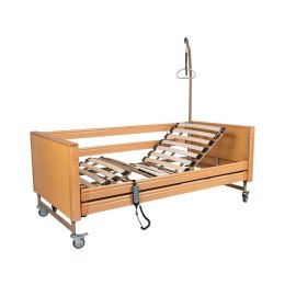 Łóżko rehabilitacjno-pielęgnacyjne CAREBED PREMIUM leże drewno