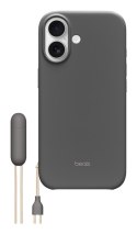 Apple MGY54LL/A pokrowiec na telefon komórkowy 16 cm (6.3") Granit, Szary