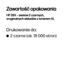 HP 26X - zestaw 2 czarnych, oryginalnych wkładów z tonerem XL