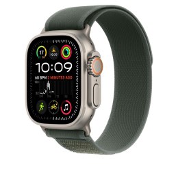 Pasek do zegarka Apple MXTN3ZM/A Band S/M Q601-0GA Zielony Nylon, Poliester, Spandex, Tytan